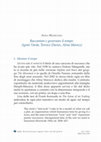 Research paper thumbnail of Raccontare e governare il tempo