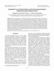 Research paper thumbnail of Sustainable Care of Textile Products and Its Environmental Impact: Tumble-drying and Ironing Processes