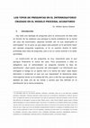 Research paper thumbnail of LOS TIPOS DE PREGUNTAS EN EL INTERROGATORIO CRUZADO EN EL MODELO PROCESAL ACUSATORIO