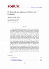 Research paper thumbnail of De Koninck and Aquinas on Matter and Evolution