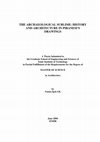 Research paper thumbnail of The Archaeological Sublime: History and Architecture in Piranesi’s Drawings - Master of Science in Architecture