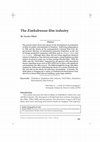 Research paper thumbnail of The Zimbabwean film industry