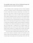 Research paper thumbnail of The transmissibility of Femeninity: The Reproduction of Mothering and internalization of gender roles in 19th and 20th American Children Literature