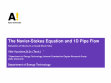 Research paper thumbnail of The Navier-Stokes Equation and 1D Pipe Flow Simulation of Shocks in a Closed Shock Tube