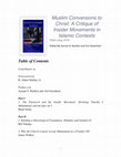 Research paper thumbnail of Muslim Conversions to Christ: A Critique of Insider Movements in Islamic Contexts, Table of Contents