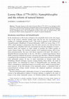 Research paper thumbnail of Lorenz Oken (1779-1851): Naturphilosophie and the reform of Natural History