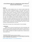 Research paper thumbnail of O DIVÃ DE FREUD NO TEMPO ATUAL: RESSIGNIFICANDO O OBJETO-VEÍCULO DE ANÁLISE NA CLÍNICA PSICANALÍTICA 1