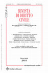 Research paper thumbnail of La sussidiarietà dell'azione generale di arricchimento senza causa