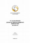 Research paper thumbnail of Çocuk ve Gençlik Edebiyatı Eserlerinin Millî Kültürün Benimsenmesine Etkisi