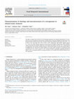 Research paper thumbnail of Characterisation of rheology and microstructures of κ-carrageenan in ethanol-water mixtures