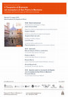 Research paper thumbnail of Presentazione del volume: F. Cantatore (a cura di), IL TEMPIETTO DI BRAMANTE NEL MONASTERO DI SAN PIETRO IN MONTORIO, Roma, Quasar, 2017. Roma, Real Academia de España, 15 maggio 2018, ore 18,00