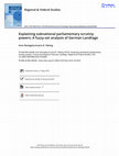 Research paper thumbnail of Explaining subnational parliamentary scrutiny powers: A fuzzy-set analysis of German Landtage