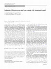 Research paper thumbnail of Isolation of Rhodococcus equi from a mule with cutaneous wound