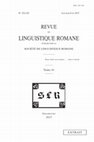 Research paper thumbnail of Recensione a Marco Maggiore, Scripto sopra Theseu re (Berlin/Boston, De Gruyter, 2016) in Revue de Linguistique Romane, 81 (2017), pp. 208-217