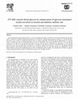 Research paper thumbnail of JTT-608 controls blood glucose by enhancement of glucose-stimulated insulin secretion in normal and diabetes mellitus rats