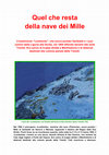 Research paper thumbnail of Quel che resta della nave dei Mille