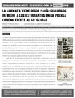 Research paper thumbnail of La amenaza viene de París: discursos de miedo a los estudiantes en la prensa chilena frente al ‘68 global.