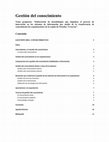 Research paper thumbnail of Gestión del conocimiento