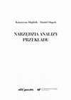 Research paper thumbnail of Narzędzia analizy przekładu