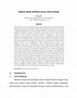 Research paper thumbnail of BUNGA BANK ANTARA HALAL DAN HARAM