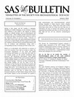 Research paper thumbnail of Maritime Archaeology (special section) - SAS Bulletin 41.1