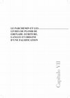 Research paper thumbnail of Le parchemin et les livres de plomb de Grenade: Ecriture, langue et origine d'une falsification