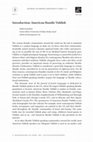 Research paper thumbnail of Introduction: American Hasidic Yiddish