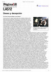 Research paper thumbnail of Deseo y decepción las12