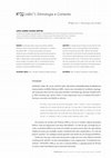 Research paper thumbnail of nābîʾ – Etimologia e Contexto ￼￼￼￼￼￼.pdf