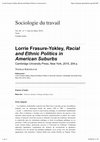 Research paper thumbnail of Recension de Lorrie Frasure-Yokley "Racial and Ethnic Politics in American Suburbs"