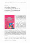 Research paper thumbnail of Métodos visuales, narrativos y creativos en investigación cualitativa.