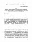 Research paper thumbnail of El juicio democrático lato sensu: un reto para la actividad legislativa