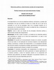 Research paper thumbnail of Referentes políticos y determinantes sociales del envejecimiento / Political referents and social determinants of aging