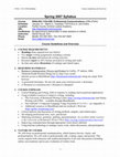 Research paper thumbnail of Syllabus for ENGL 112U: Professional Communications