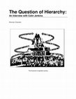 Research paper thumbnail of The Question of Hierarchy: An Interview with Colin Jenkins