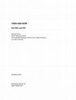 Research paper thumbnail of Then and Now. Gay men and HIV