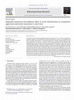 Research paper thumbnail of Sildenafil counteracts the inhibitory effect of social subordination on competitive aggression and sexual motivation in male mice