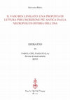 Research paper thumbnail of ΕΥΛΙΝ. Una proposta di lettura per l'iscrizione dell'Osa.