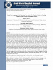 Research paper thumbnail of Use of First Language in the Classroom: Non-native EFL Teachers' Beliefs in Teaching English to Adult Learners in Bilingual Context