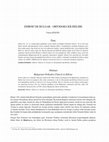 Research paper thumbnail of EDİRNE'DE BULGAR -ORTODOKS KİLİSELERİ - 13. Ortaçağ ve Türk Dönemi kazıları ve Sanat Tarihi Araştırmaları sempozyumu. Pamukkale Üniversitesi/Denizli