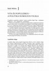 Research paper thumbnail of Vita és populizmus - a politika homályos világa