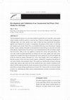 Research paper thumbnail of Development and Validation of an Unsaturated Soil Water Flow Model for Oil Palm