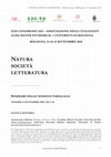 Research paper thumbnail of XXII CONGRESSO ADI – ASSOCIAZIONE DEGLI ITALIANISTI ALMA MATER STUDIORUM – UNIVERSITÀ DI BOLOGNA BOLOGNA, 13-14-15 SETTEMBRE 2018 NATURA SOCIETÀ LETTERATURA SOMMARI DELLE SESSIONI PARALLELE