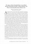 Research paper thumbnail of The Queen Sheba’s Manifold Body: Creole Black Women Performing Sexuality, Cultural Identity, and Power in Seventeenth-Century Mexico City