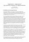 Research paper thumbnail of Angekommen – aufgenommen? Zur schulischen Integration von Migrantenkindern