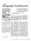 Research paper thumbnail of The Computer Conference, an Altered State of Communication?