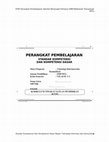 Research paper thumbnail of TSP Perangkat Pembelajaran Sekolah Menengah Pertama (SMP)/Madrasah Tsanawiyah PAGE 5 Standar Kompetensi Dan Kompetensi Dasar Mapel: Teknologi Informasi dan Komunikasi