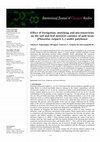 Research paper thumbnail of Effect of fertigation, mulching and micronutrients on the soil and leaf nutrient contents of pole bean (Phaseolus vulgaris L.) under polyhouse