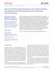 Research paper thumbnail of Spectra of chromosomal aberrations in 325 leukemia patients and implications for the development of new molecular detection systems