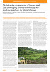 Research paper thumbnail of Morrison, K., E. Hammer, L. Popova, M. Madella, N. Whitehouse, and M.-J. Gaillard. 2018. “Global-scale comparisons of human land use: developing shared terminology for land-use practices for global change.” PAGES Magazine 26(1): 8-9.